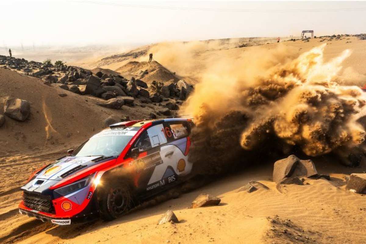 Wüste Wüstenbedingungen für Adrien Fourmaux und Co bei der Rallye Saudi-Arabien