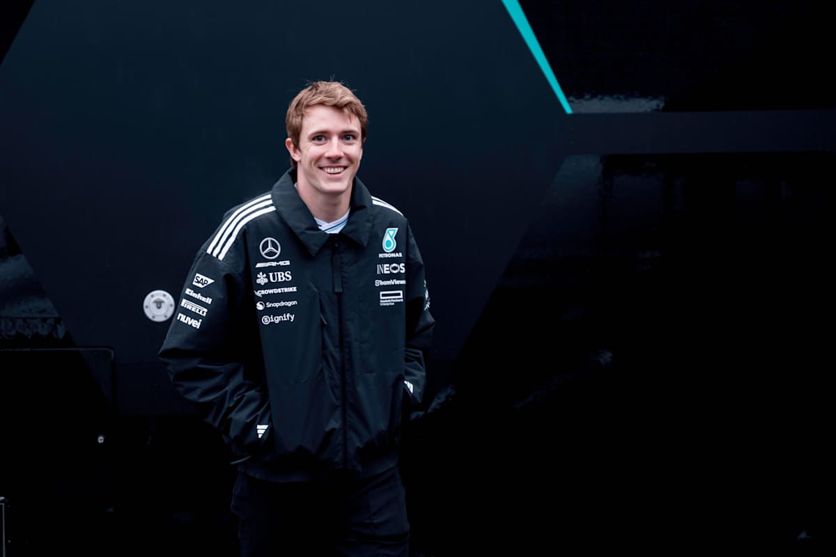 Fred Vesti durfte in Brixworth Gas geben