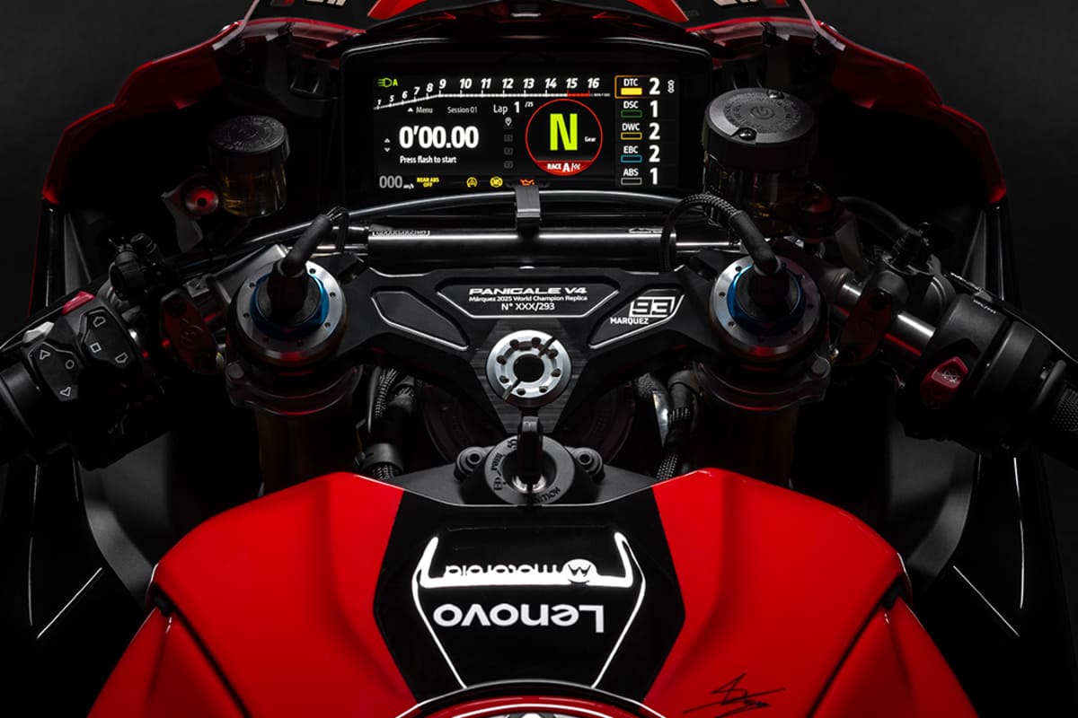 Schöne Aussicht im Sattel der World Champion Replica