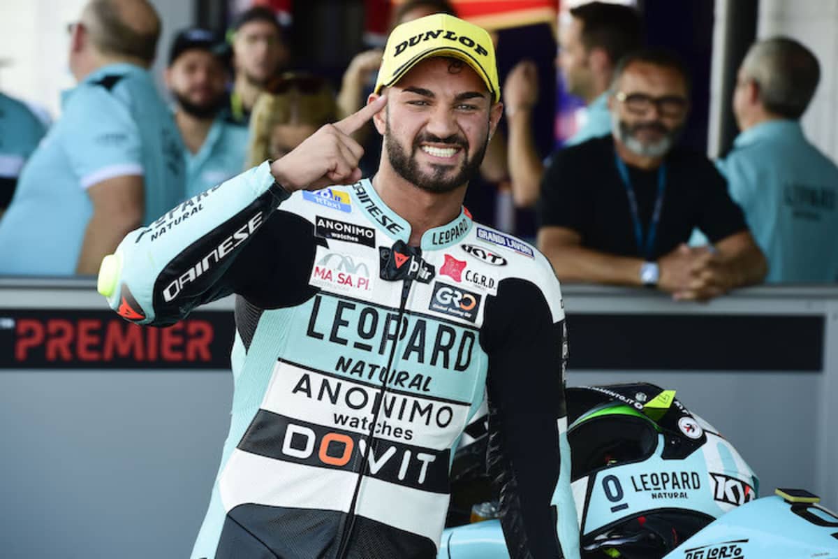 Dennis Foggia gewinnt das Rennen