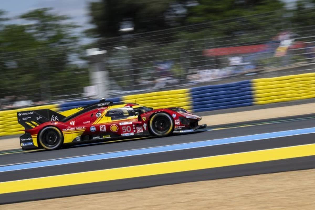 Der Ferrari 499P von Fuoco/Molina/Nielsen