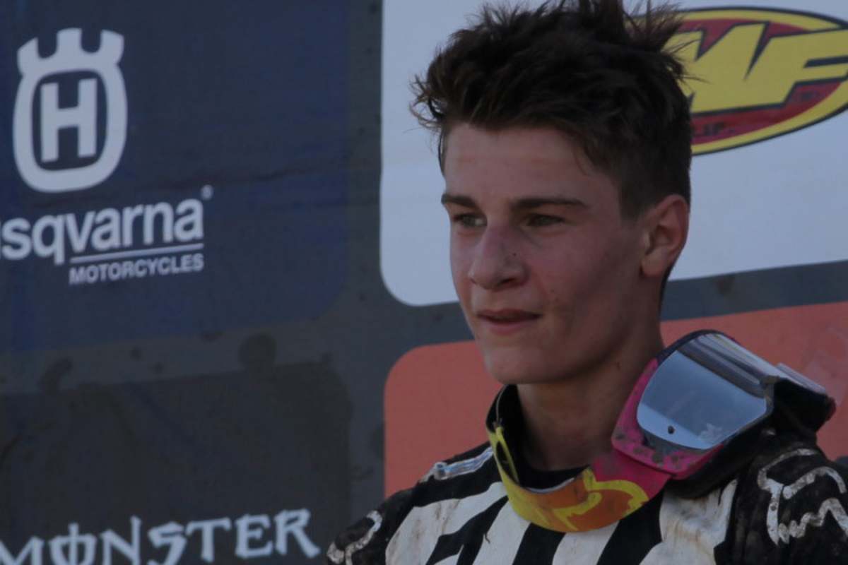 Simon Längenfelder stand am EMX-Podium