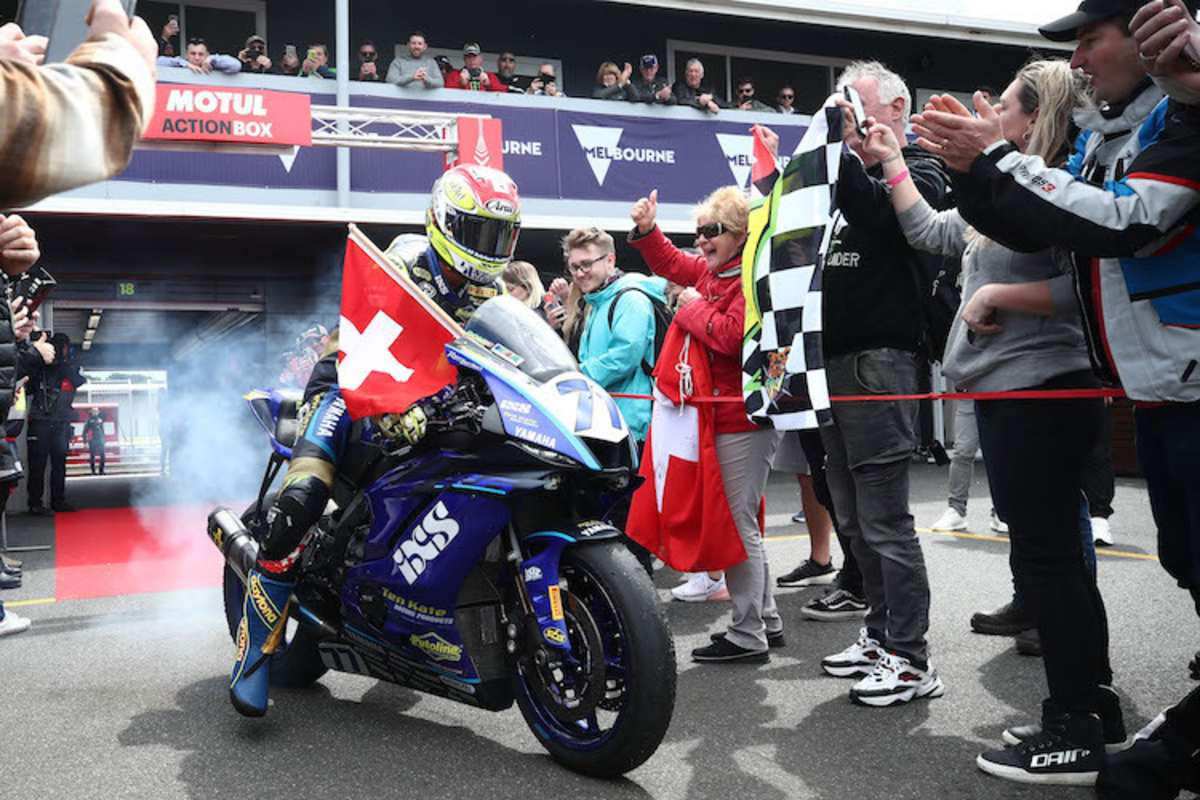 Dominique Aegerter gewinnt Lauf 2