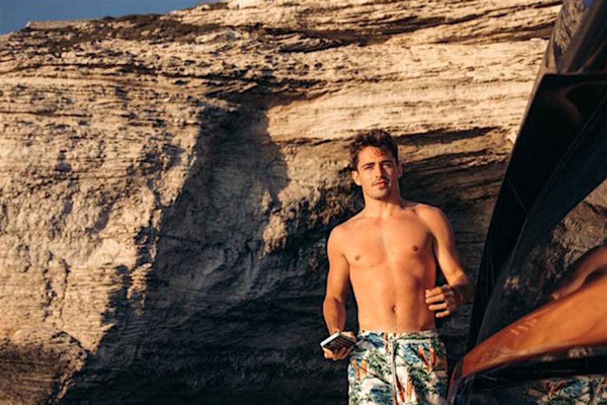 Charles Leclerc bei Korsika