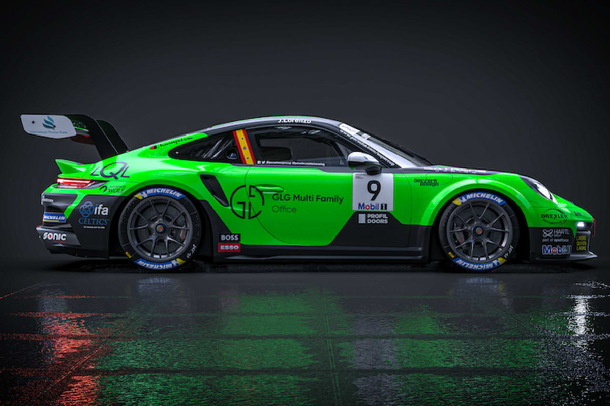 Das Einsatzfahrzeug von Lorenzo im Supercup