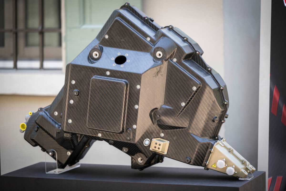 Das Batterie-Gehäuse der V21L