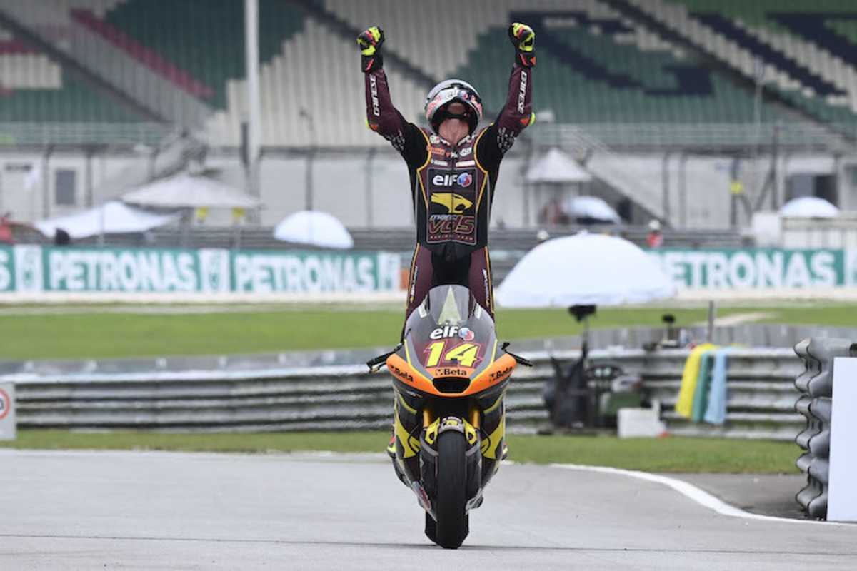 Tony Arbolino gewinnt das Rennen