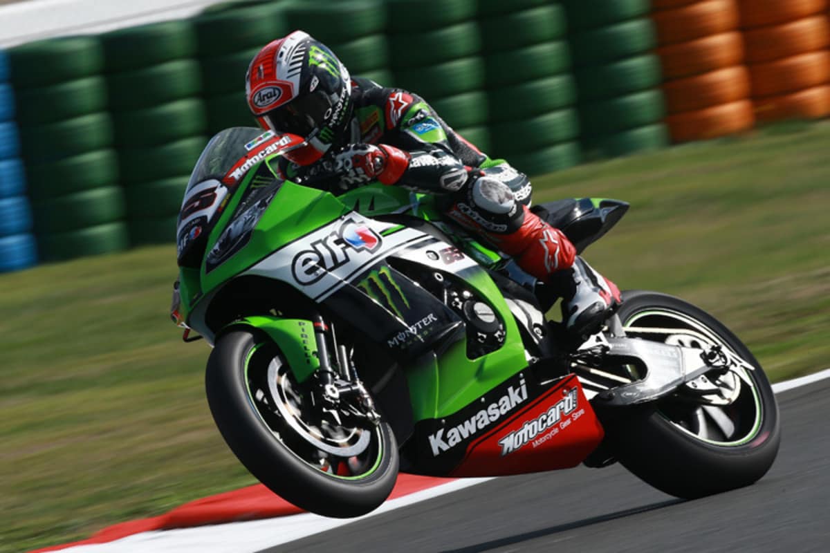 Auf Kawasaki: Weltmeister Jonathan Rea