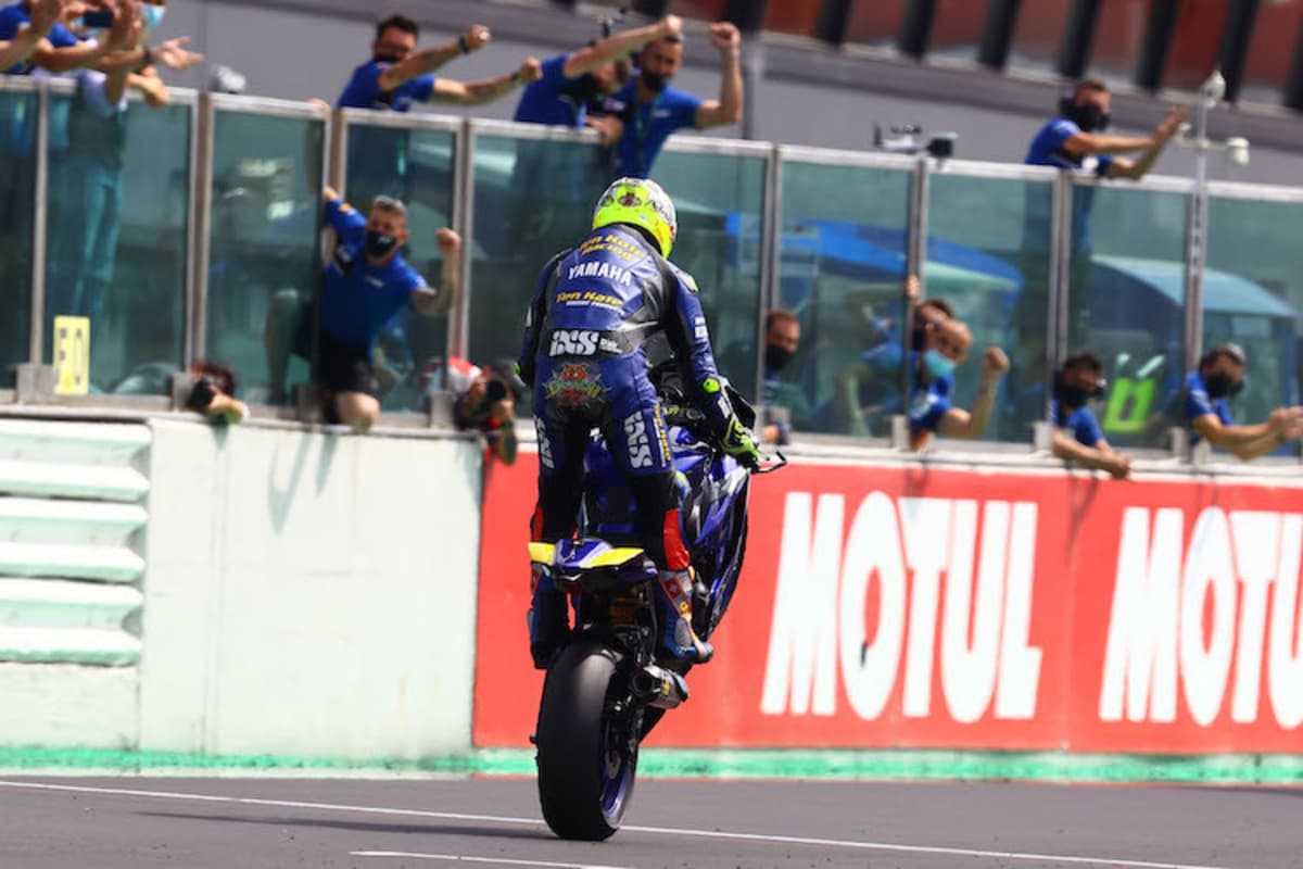 Domi Aegerter auf dem Weg zum WM-Titel 2021