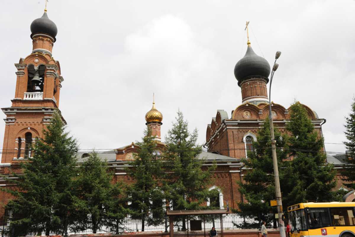 Eine russische Kirche