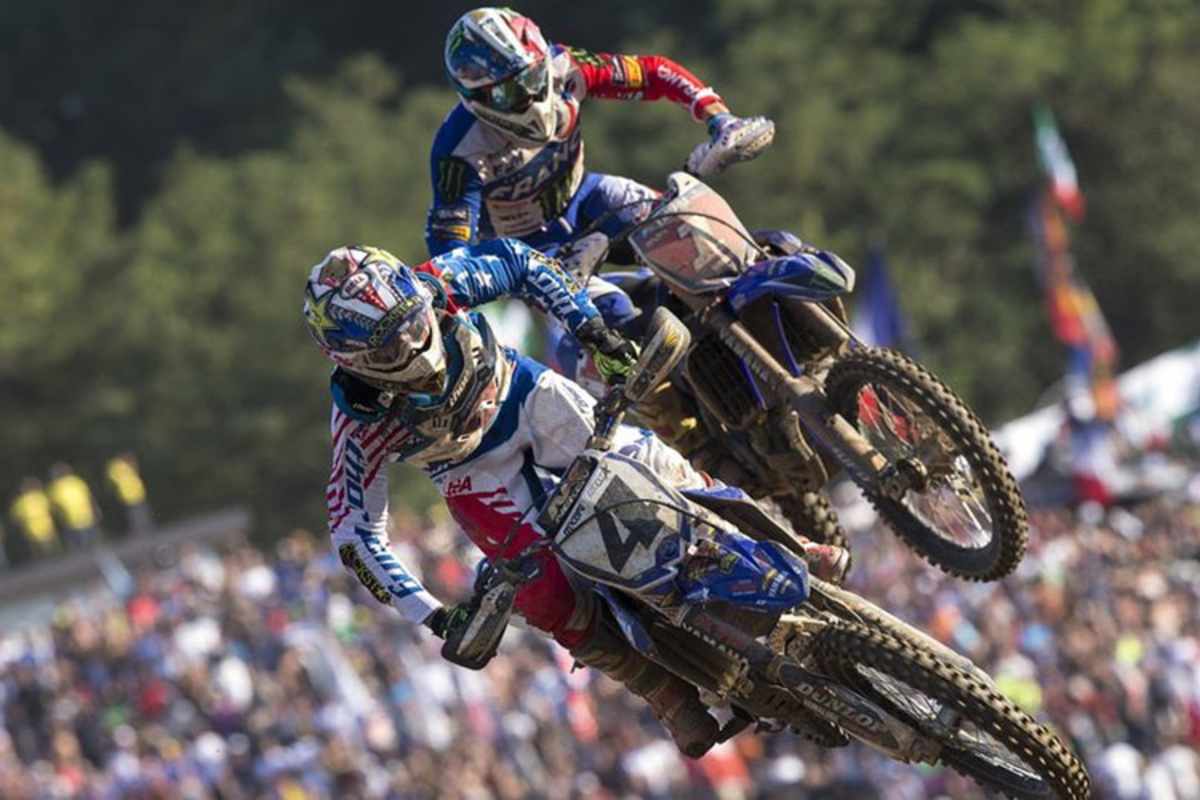 Die Entscheidung: Romain Febvre greift Cooper Webb an und treibt den Amerikaner in einen Fehler