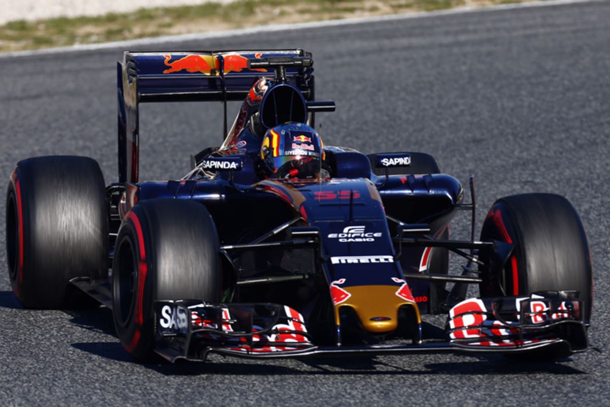 Carlos Sainz durfte mit weichen Reifen raus