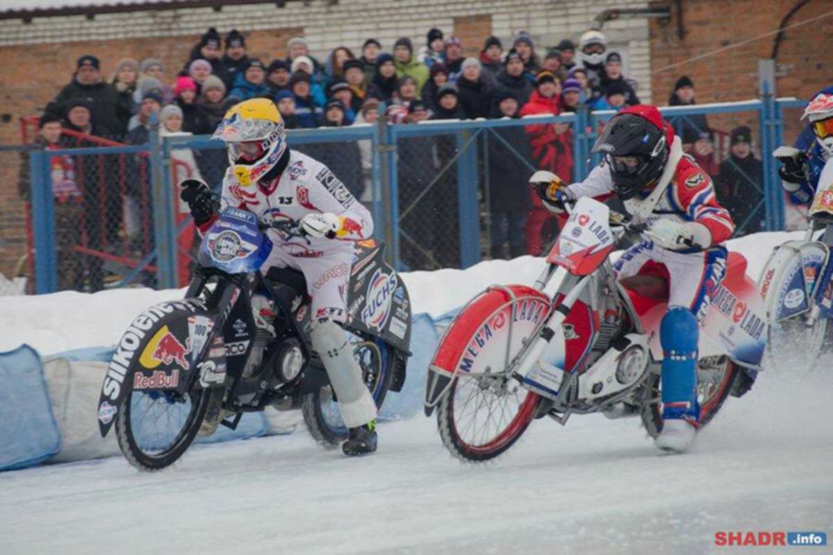 Seinen letzten Lauf in Schadrinsk konnte Zorn (vorne) gewinnen