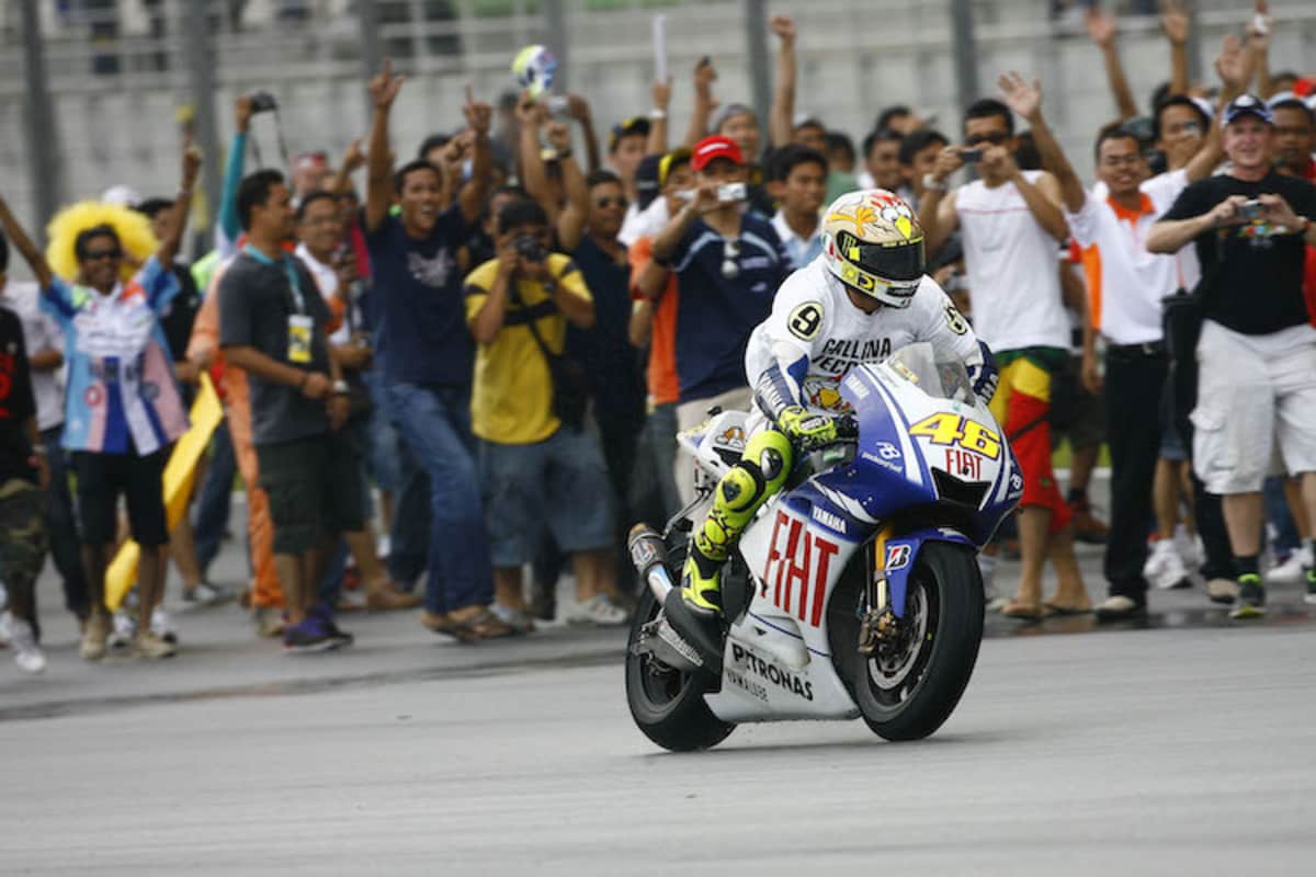 Die Karriere von Valentino Rossi