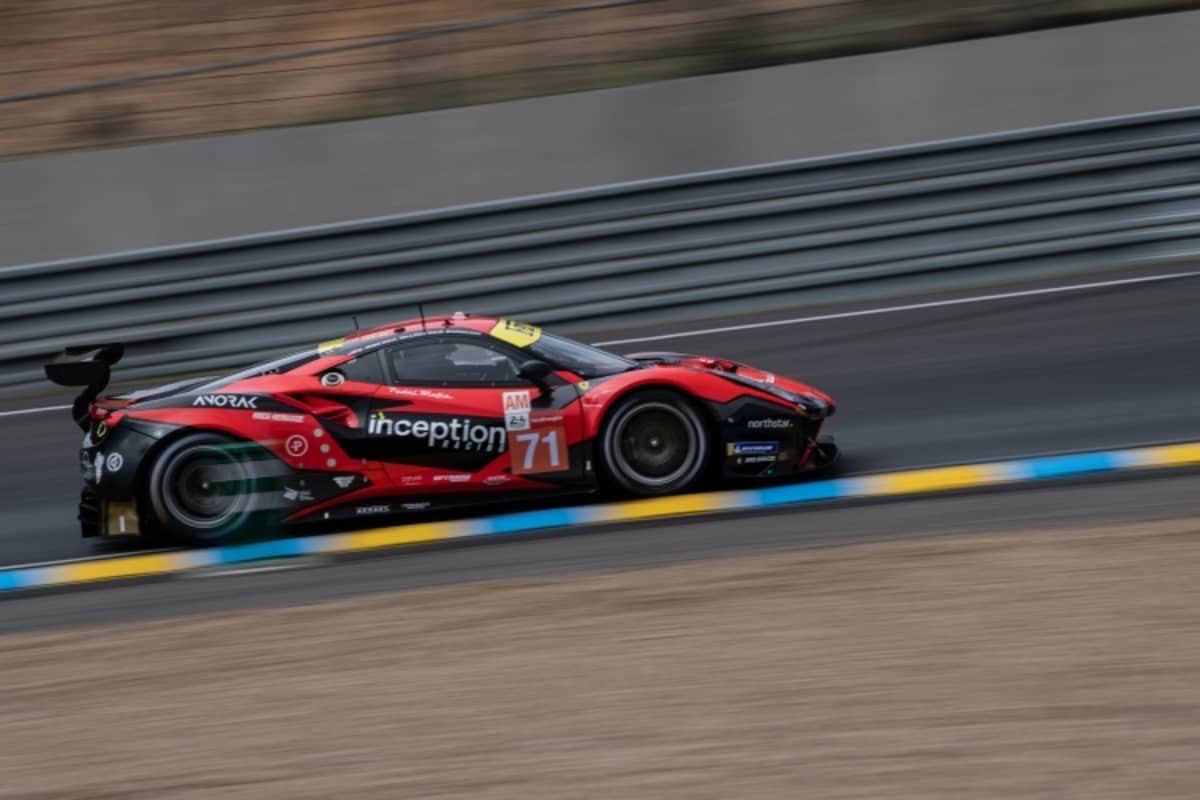 Aus der Am-Klasse: Der Ferrari 488 GTE Evo von Inception Racing