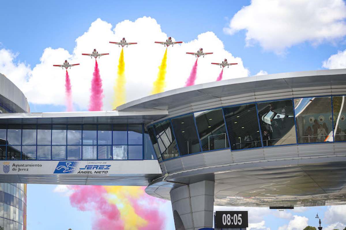 Willkommen zum Rennen in Jerez