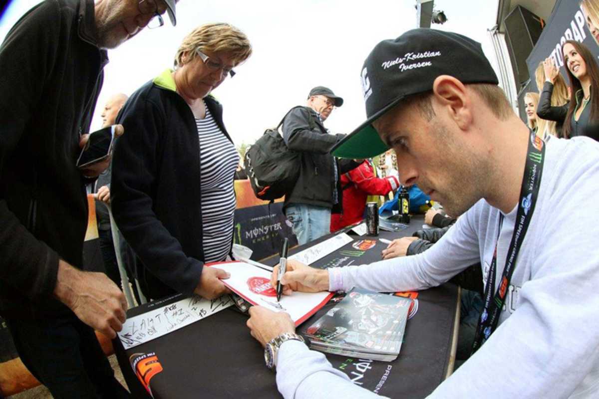 Niels-Kristian Iversen hat sich die Schulter gebrochen