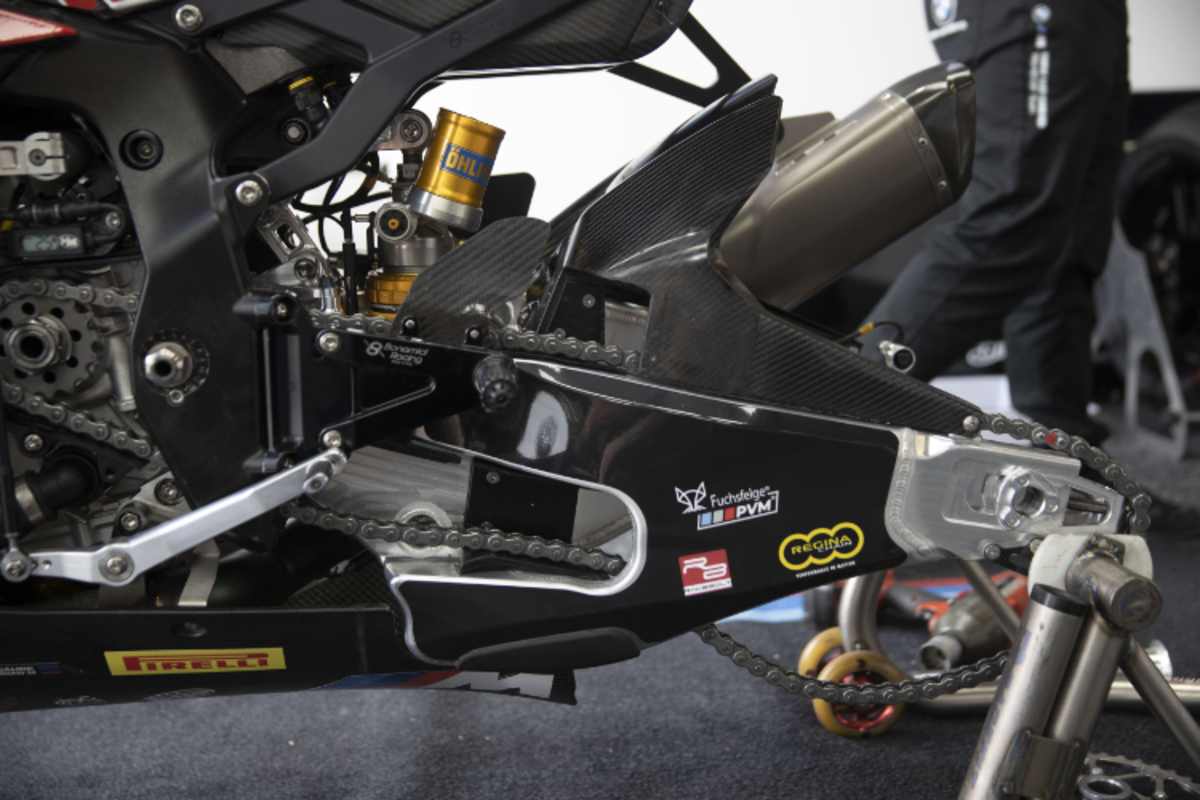 In der Schwinge stecken mehrere Monate Entwicklungszeit