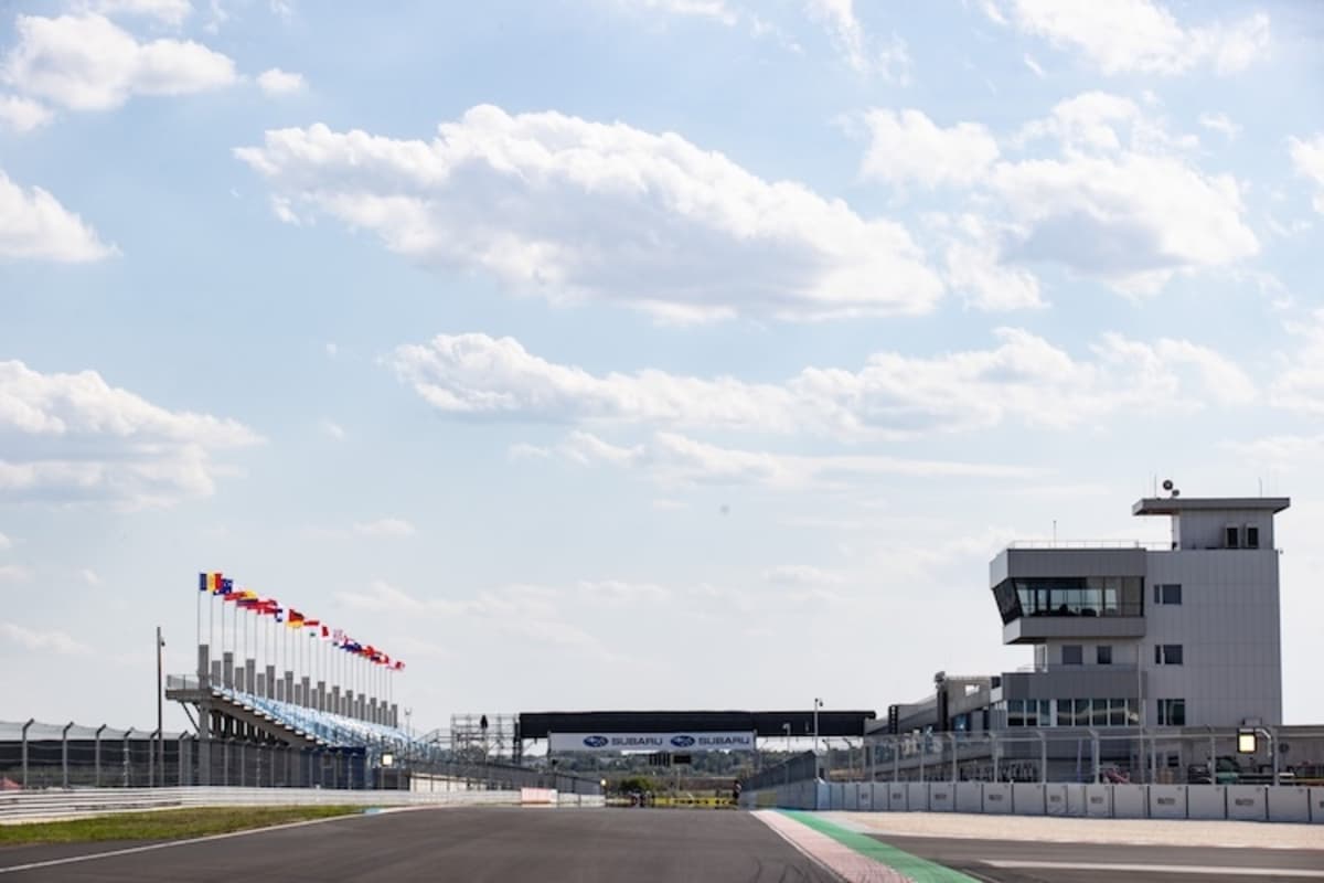 Balaton-Park: Die Zielgerade aus Sicht der Piloten