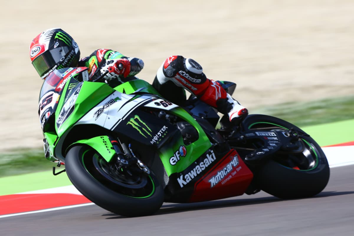 Jonathan Rea konnte seine Freitagszeit nicht verbessern