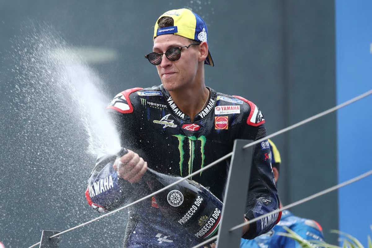 Fabio Quartararo auf dem Weg zum WM-Titel