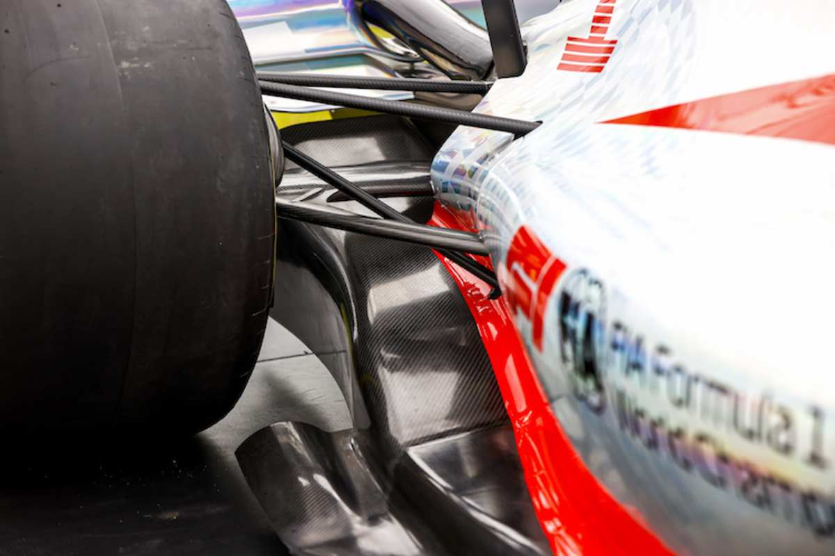 Auch der Bereich um die Hinterräder ist aufgeräumt