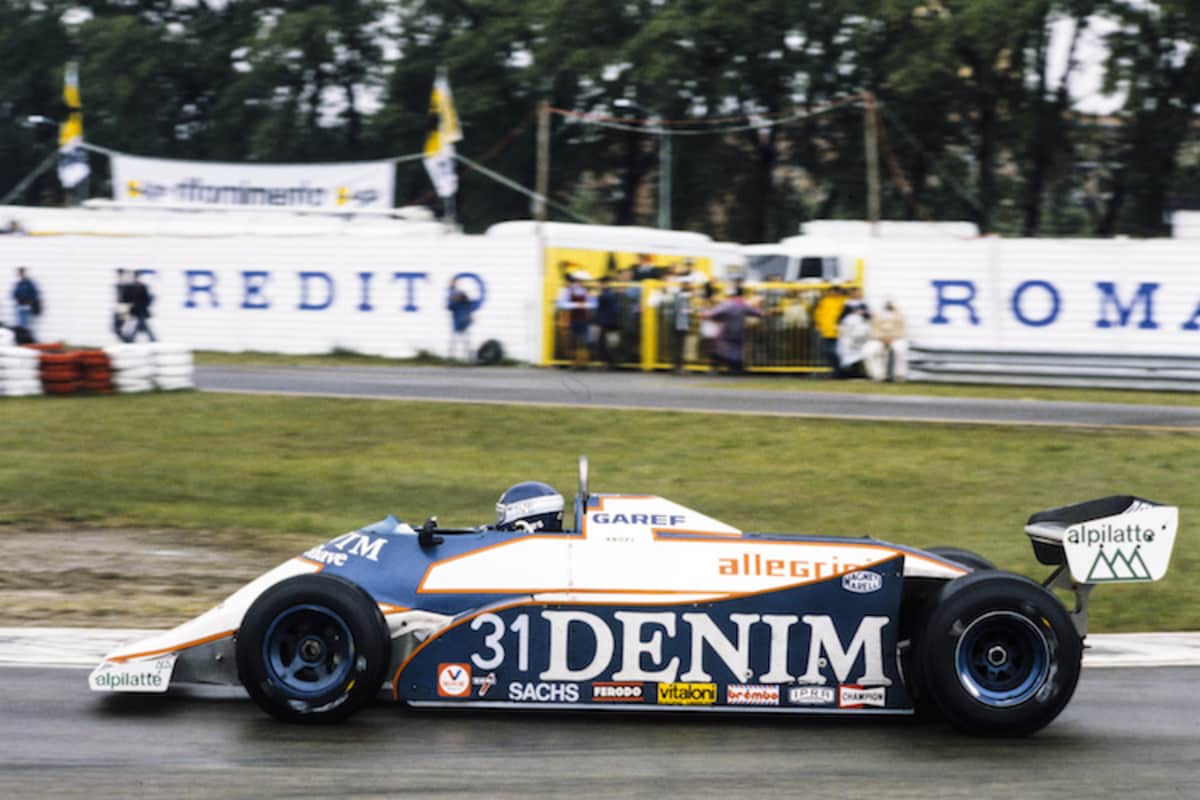 Miguel Ángel Guerra in Imola 1981