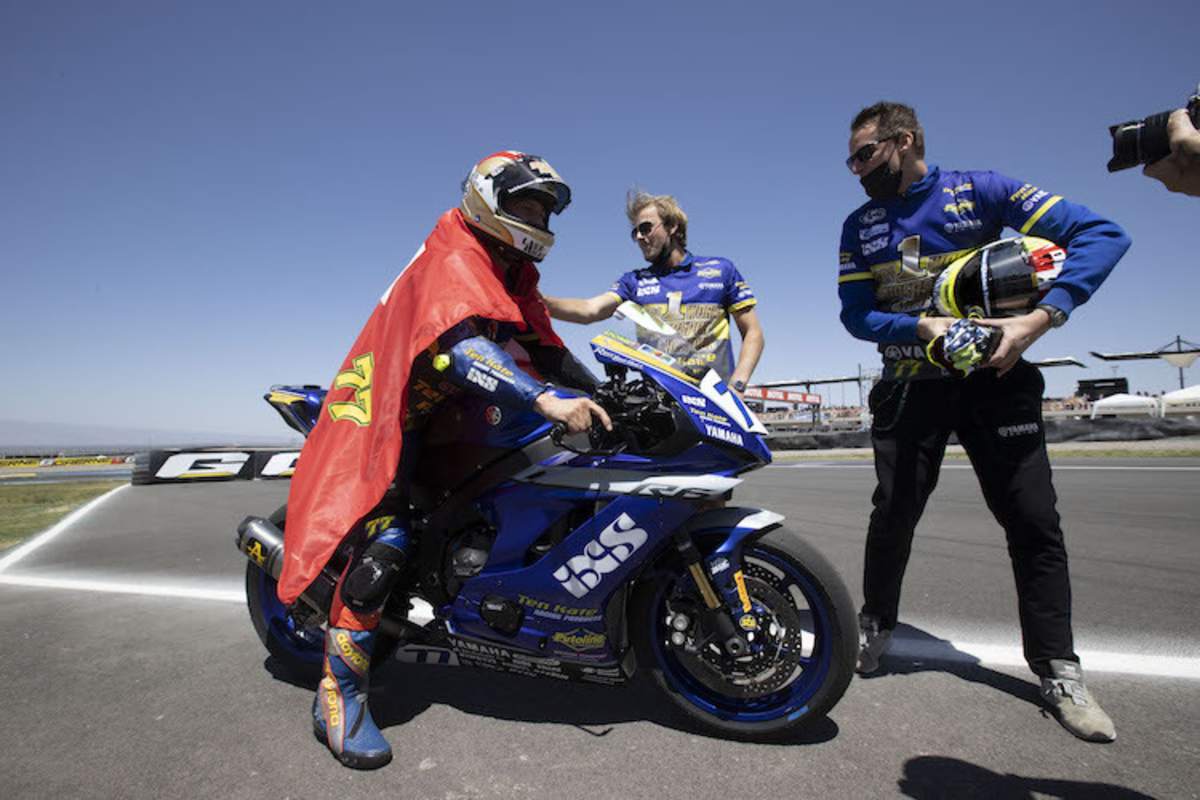 Domi Aegerter auf dem Weg zum WM-Titel 2021