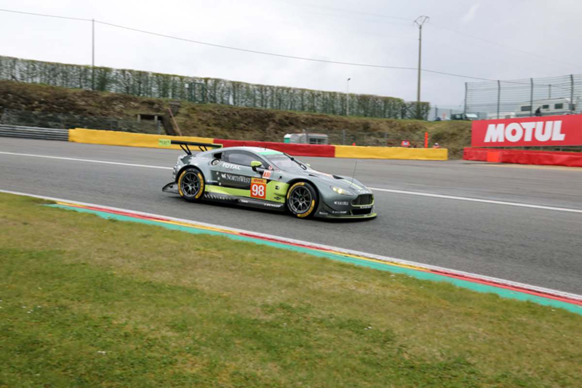 Führt in der GTE Am: Der Aston Martin Vantage von Paul Dalla Lana/Pedro Lamy/Mathias Lauda