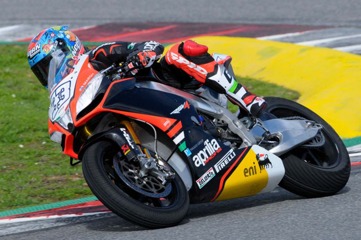 Aprilia vertraut auf einen V4-Motor