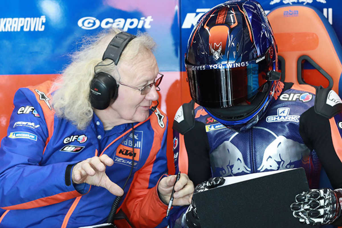 Oft kein weicher Hinterreifen im FP2: Guy Coulon und Miguel Oliveira