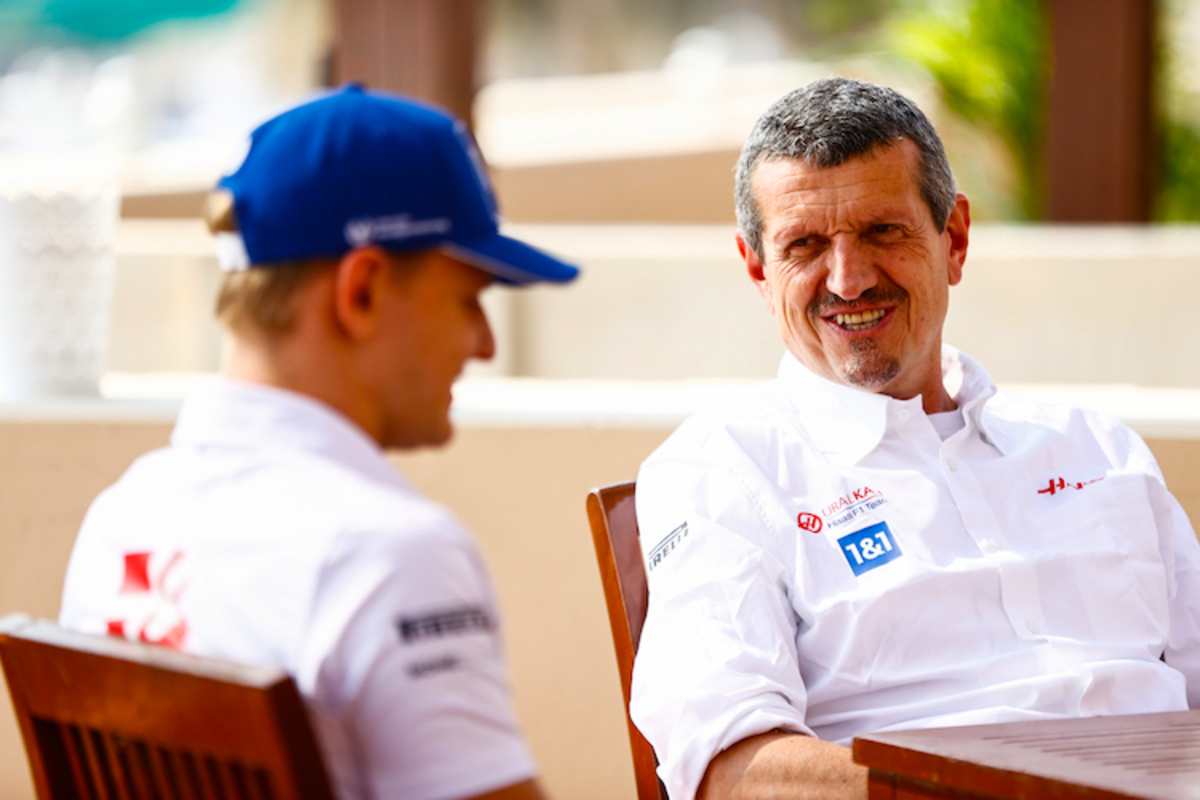 Mick Schumacher und Günther Steiner