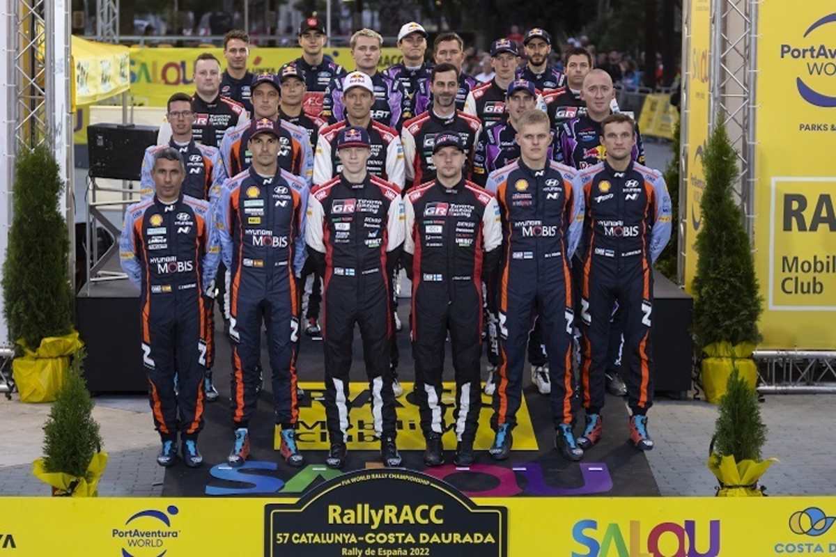 Der WM-Kader für die 57. Rallye Spanien