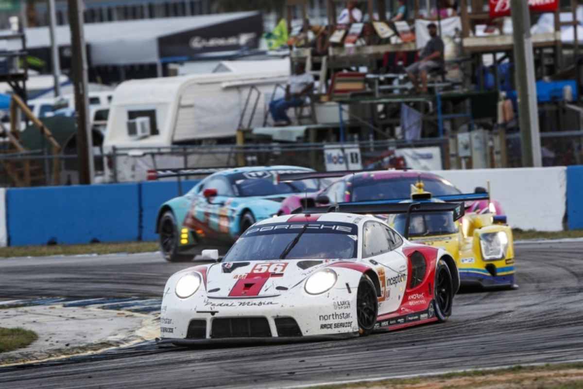 Der 911 RSR vom Team Project 1 aus der Am-Klasse