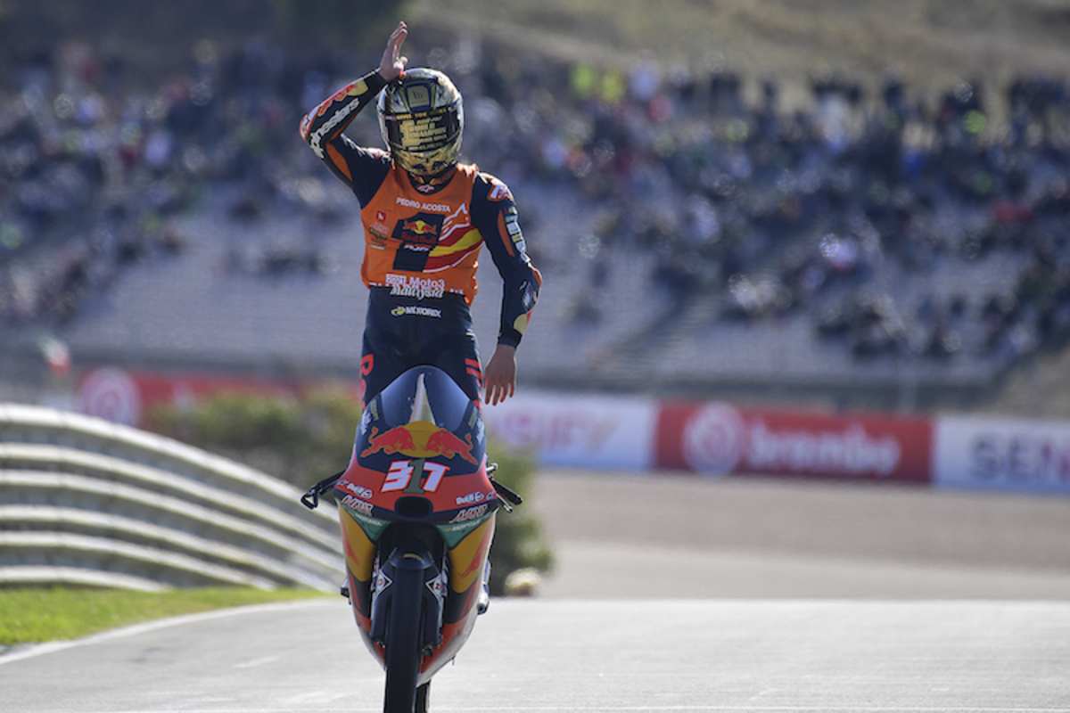 Pedro Acosta auf dem Weg zum WM-Titel