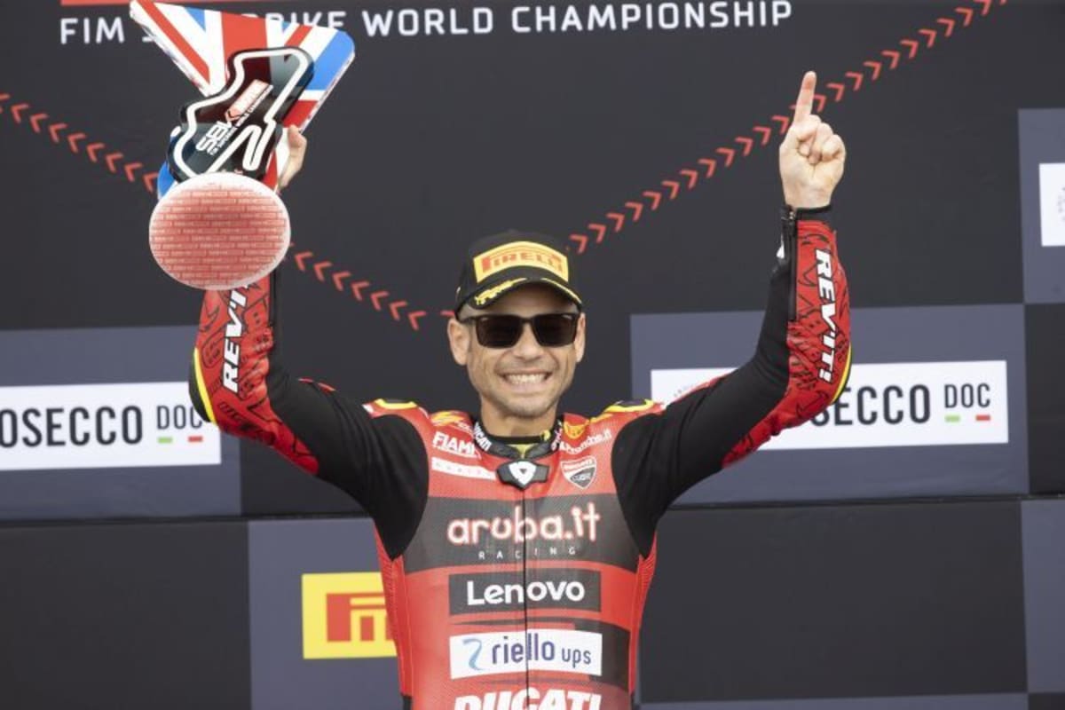 Willkommen zurück in Donington Park, Álvaro Bautista