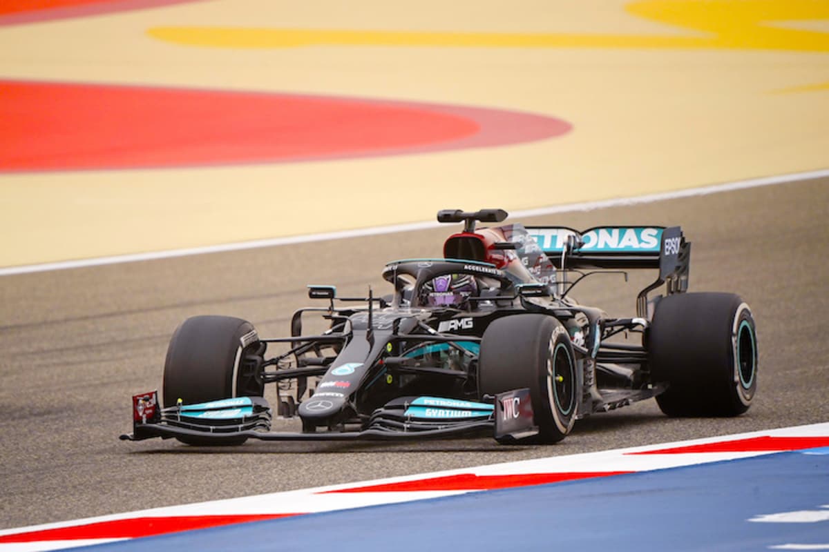 Lewis Hamilton im Mercedes