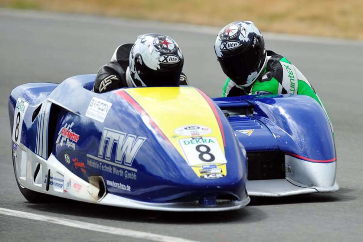 Für Andrè Kretzer/Jens Lehnertz blieb in Schleiz nur der achte Platz