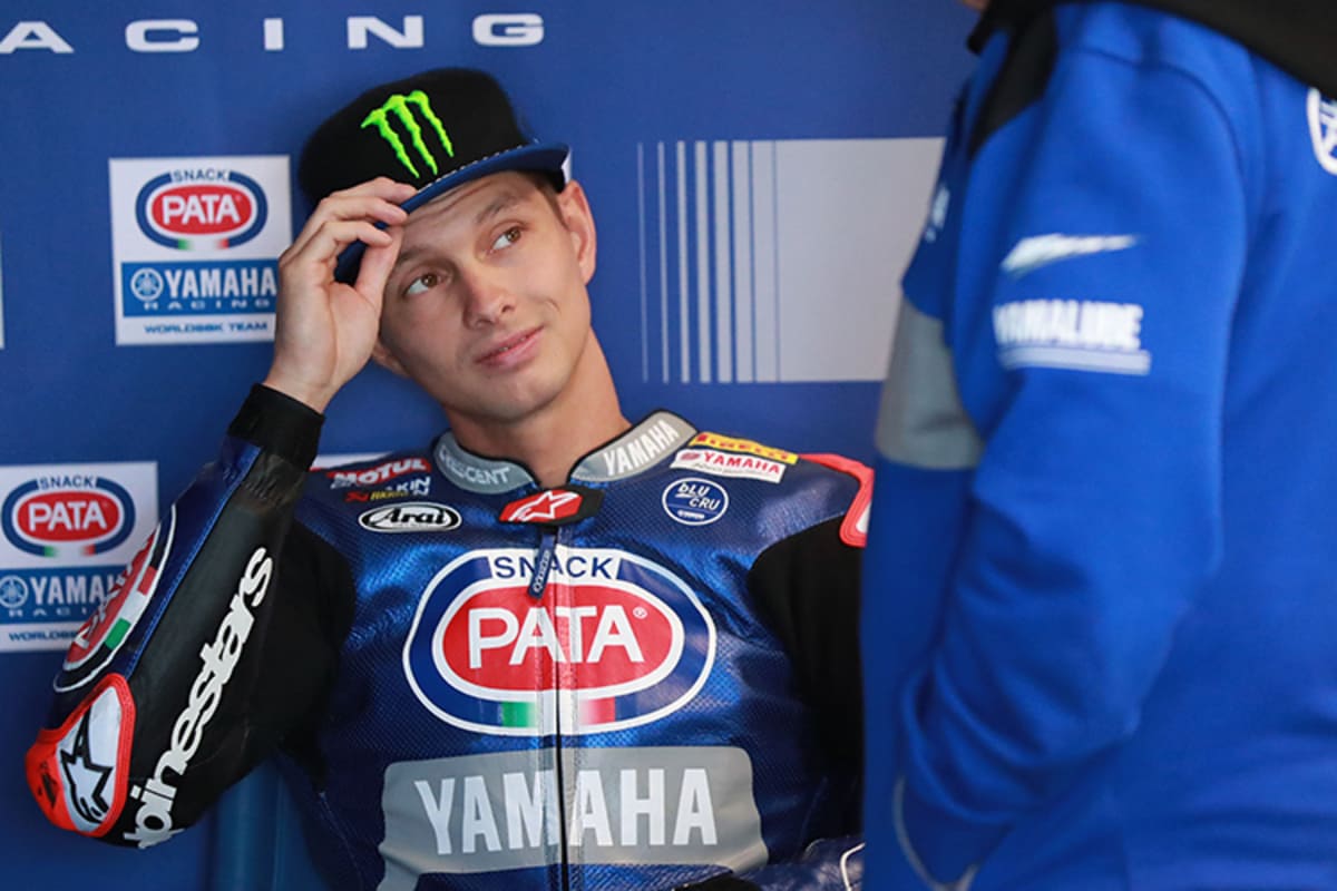 Yamaha-Werksfahrer Michael van der Mark