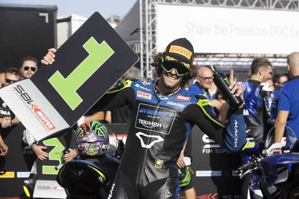 Stefano Manzi gewinnt Lauf 1