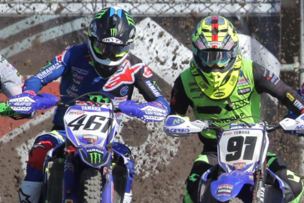 Romain Febvre (#461) und Jeremy Seewer (#91) werden im nächsten Jahr als Teamkollegen im Yamaha-Werksteam starten