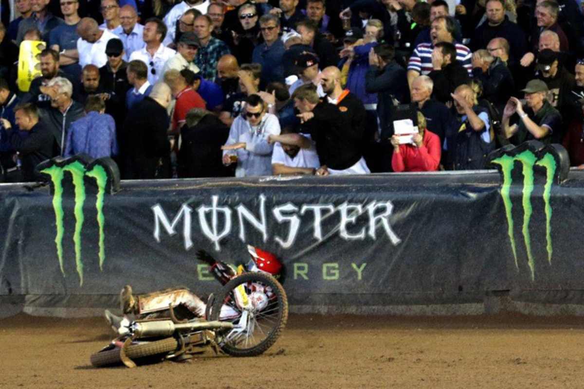 Maciej Janowski: Bester nach den Vorläufen, Sturz im Halbfinale