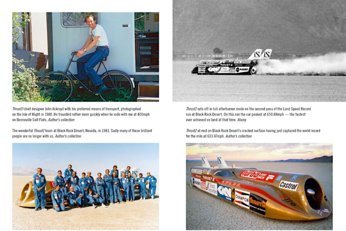 Die Thrust2 holte den Weltrekord nach Grossbritannien zurück