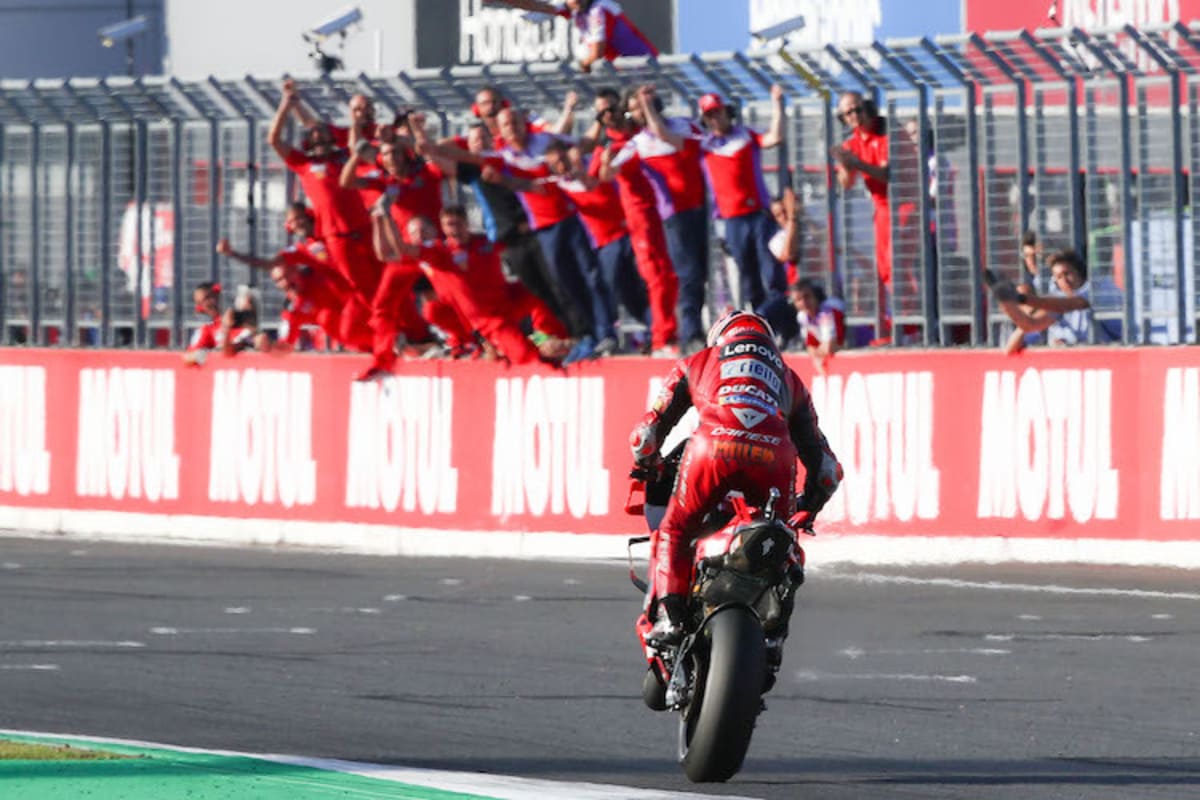 Jack Miller gewinnt das Rennen