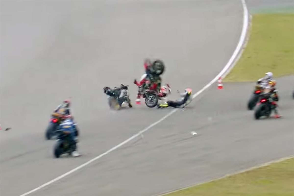 IDM Hockenheim 2025: Der Crash