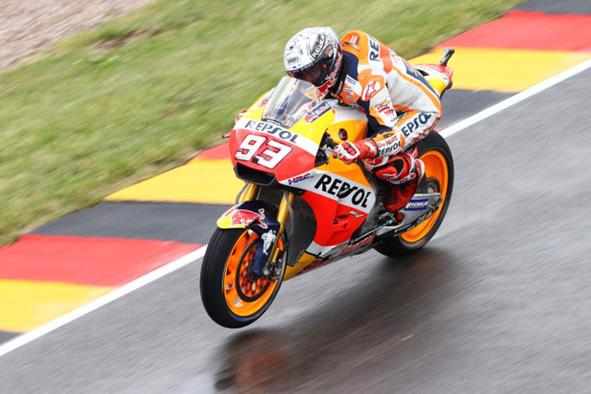 Marc Márquez gewann die letzten vier Rennen auf dem Sachsenring
