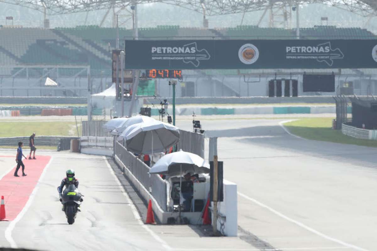 Willkommen zum Shakedown-Test in Sepang