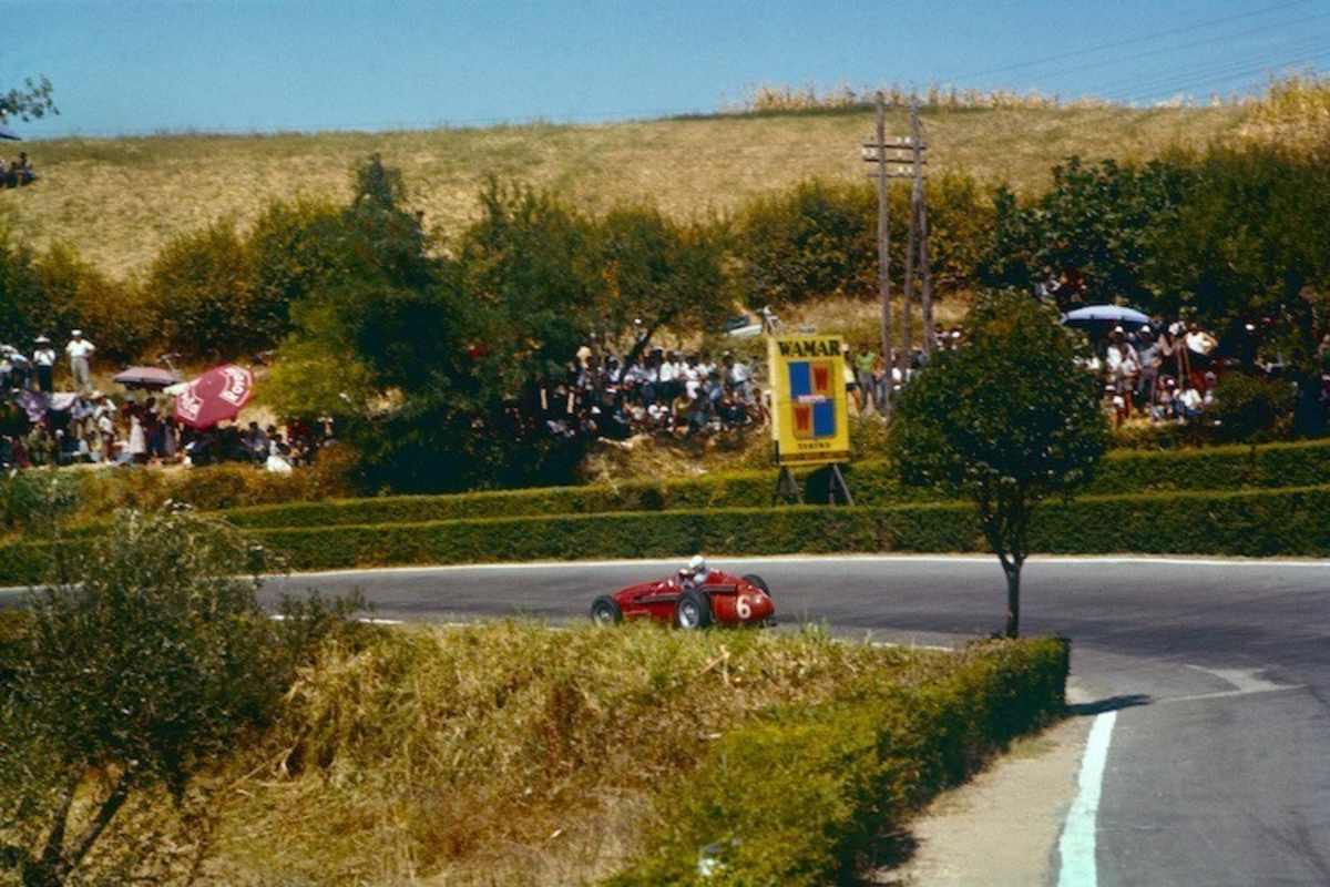 Harry Schell in Pescara 1957