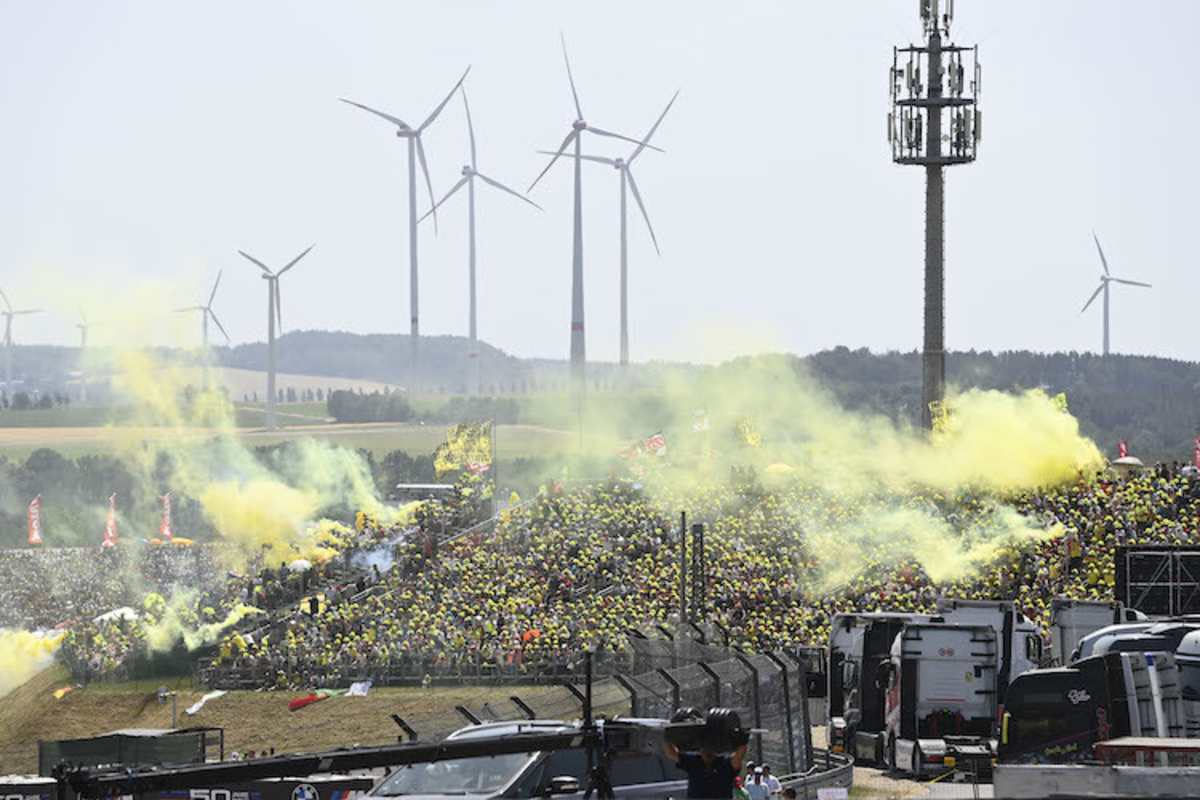 Willkommen zum Rennen am Sachsenring