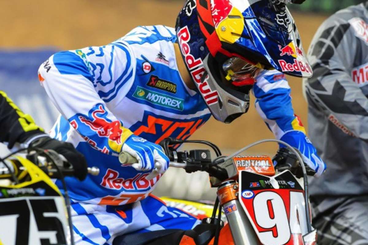 Als «Rookie» mit rotem Nummernschild des Meisterschaftsführenden unterwegs